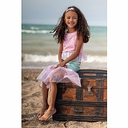 Pink Misty Mermaid Dress (Size 5-6)