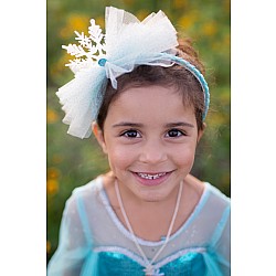 Ice Queen Dress With Cape (Size 7/8)