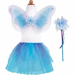 Fancy Flutter Skirt with Wings & Wands (Blue)