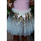 Gracious Gold Sequins Skirt, Wings, and Wand Set Size 4-6