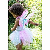 Think Mint Pink Skirt, Wings & Wand (Size 4-6)