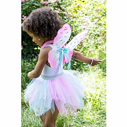 Think Mint Pink Skirt, Wings & Wand (Size 4-6)