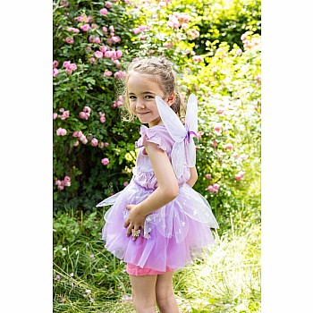 Flutter Butterfly Skirt & Wings (Pink, Size 4-6)