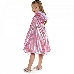 Glitter Princess Cape (pink, MD