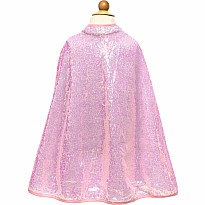 Pink Sequins Cape (Size 3-4)