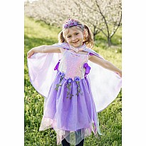 Lilac Sequins Cape (Size 7-8)