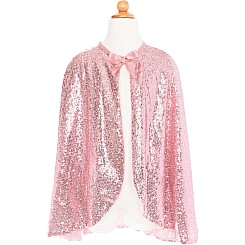 Precious Pink Sequins Cape (Size 5-6)