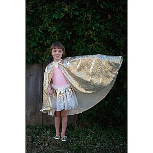 Gracious Gold Sequins Cape