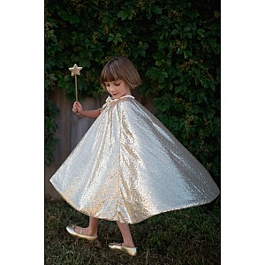 Gracious Gold Sequins Cape