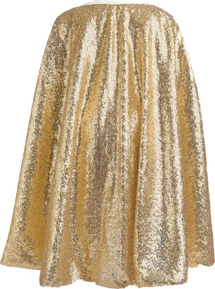 Gracious Gold Sequins Cape