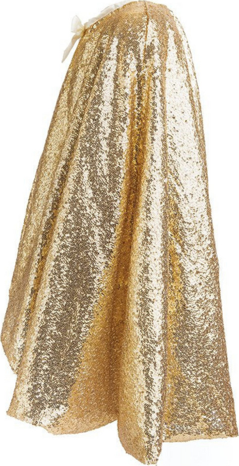 Gracious Gold Sequins Cape