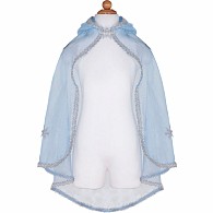 Blue Snow Queen Cape (Size 3-4)
