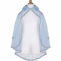 Blue Snow Queen Cape (Size 3-4)