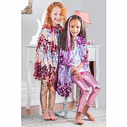 The 5th Avenue Pink Pailette Cape (Size 4-6)