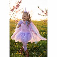 Great Pretenders Rainbow Unicorn Cape & Headband, Multicoloured