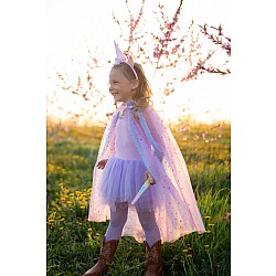 Rainbow Unicorn Cape & Headband, Multi