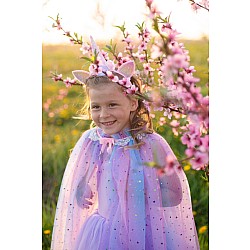 Rainbow Unicorn Cape & Headband, Multi