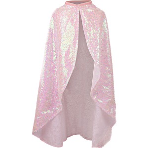 Pink Sequins Twirl Cape (Size 4-6)