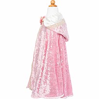 Deluxe Pink Princess Cape (Size 7-8)