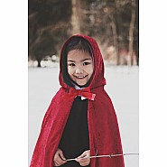 Great Pretenders Little Red Riding Hood Cape (Size 3-4)