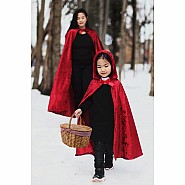 Great Pretenders Little Red Riding Hood Cape (Size 3-4)