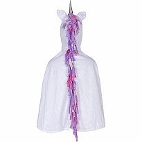 White Unicorn Cape (Size 2-3)