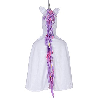 White Unicorn Cape (Size 2-3)