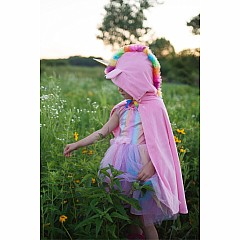 Pink Unicorn Cape (Size 3/4)