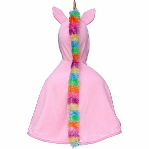 Pink Unicorn Cape (Size 3/4)