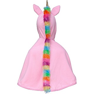 Pink Unicorn Cape (Size 5/6)