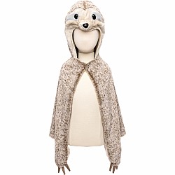 Cute & Cuddly Sloth Cape (Size 4-6)