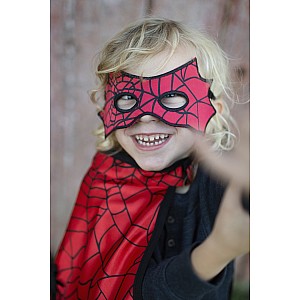 Spider Bat Reversible Cape And Mask (Size 3-4)