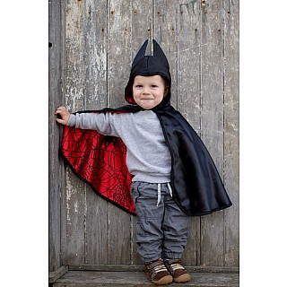 Baby Reversible Spider Bat Cape (Size 2-3T)