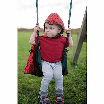 Baby Reversible Spider Bat Cape (Size 2-3T)