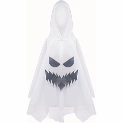 Spooky Ghost Poncho (Size 3-4)