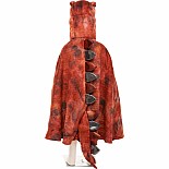 Grandasaurus T-Rex Cape w/Claws, Red/Black (Size 4-6)