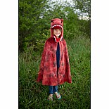 Grandasaurus T-Rex Cape w/Claws, Red/Black (Size 4-6)