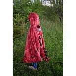 Grandasaurus T-Rex Cape w/Claws, Red/Black (Size 4-6)