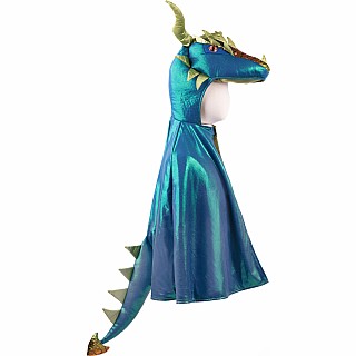 Emerald The Metallic Dragon Cape (size 3-4)