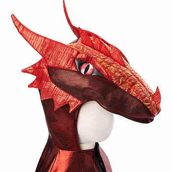 Ruby Metallic Dragon Cape