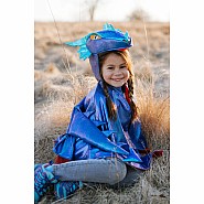 Great Pretenders Azure The Metallic Dragon Cape (Size 3-4)