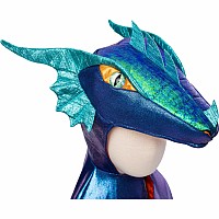 Great Pretenders Azure The Metallic Dragon Cape (Size 3-4)