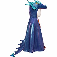 Great Pretenders Azure The Metallic Dragon Cape (Size 3-4)