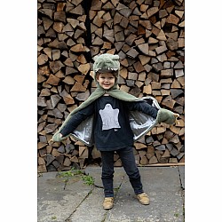 Green T-Rex Cuddle Cape (Size 5-6)