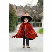 Autumn Embers Wizard Cape and Hat