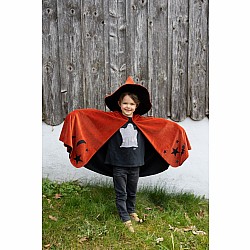 Autumn Embers Wizard Cape and Hat (Size 5-6)