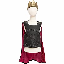 Legendary Knight Cape, Chest Plate & Crown (3pcs - Size 5-6)