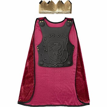 Legendary Knight Cape, Chest Plate & Crown (Size 5-6)