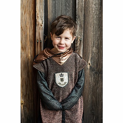 Brilliant Copper Knight Tunic with Cape