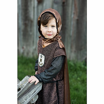 Brilliant Copper Knight Tunic with Cape